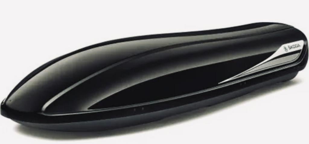 Coffre de toit 380L SKODA avec barres de toit ou sans, Autos : Divers, Coffres de toit, Enlèvement ou Envoi, Comme neuf