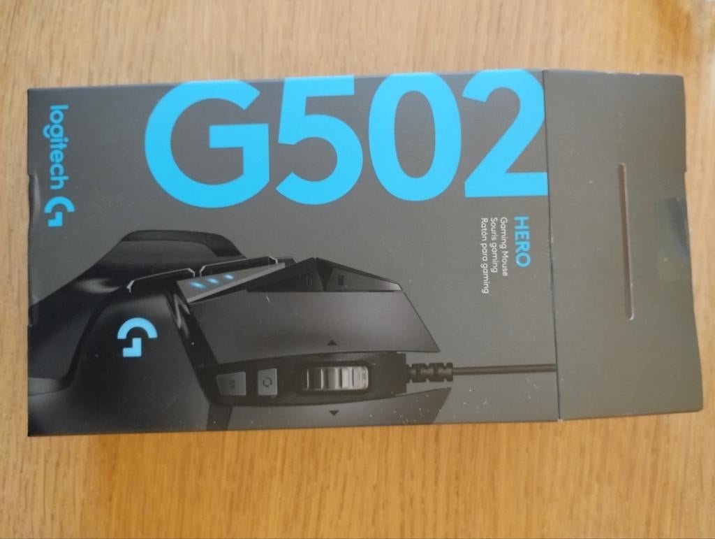 Souris Logitech G502 Hero, Ophalen, Draadloos, Muis