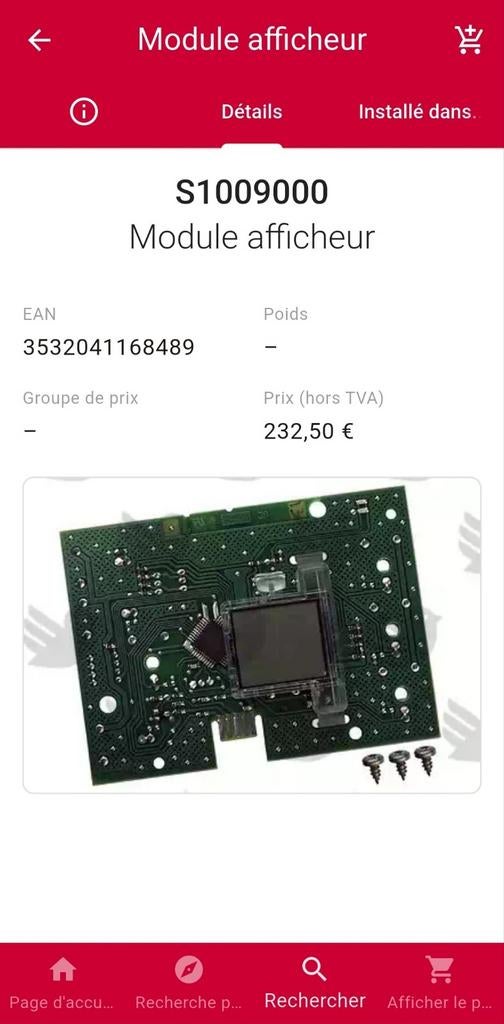 Display Afficheur Bulex S1009000 (100% neuf), Collections, Enlèvement ou Envoi, Neuf