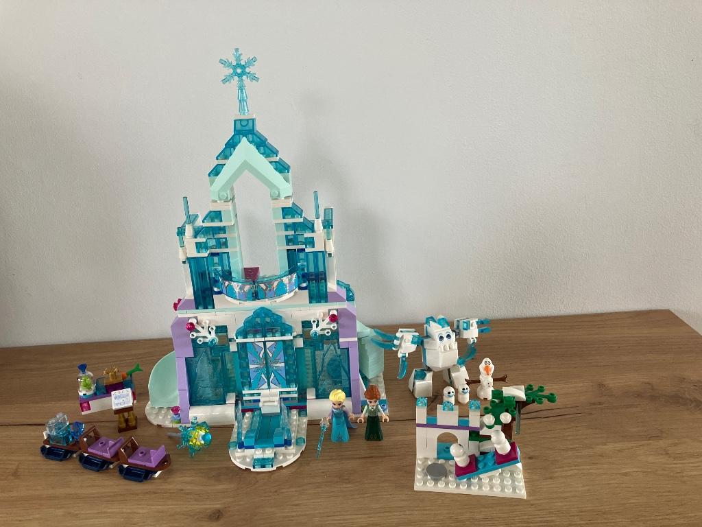 LEGO Disney Frozen Elsa's Magische IJspaleis - 43172, Ophalen of Verzenden, Zo goed als nieuw, Complete set, Lego
