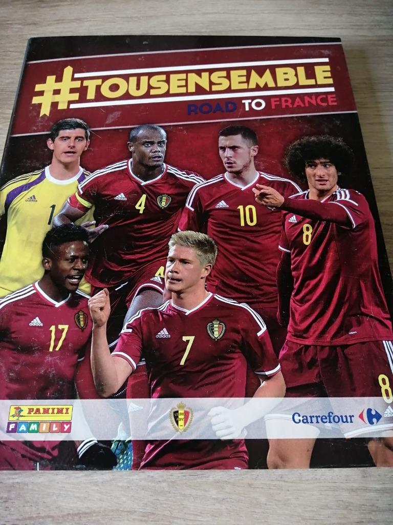 Rode Duivels verzamelkaften Carrefour Panini, Collections, 1980 à nos jours, Enlèvement ou Envoi, Photo, Comme neuf