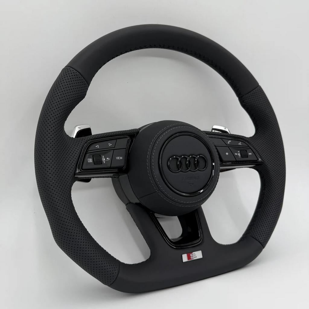 Volant plat en cuir Audi S RS aplati S line, Enlèvement ou Envoi, Neuf, Audi
