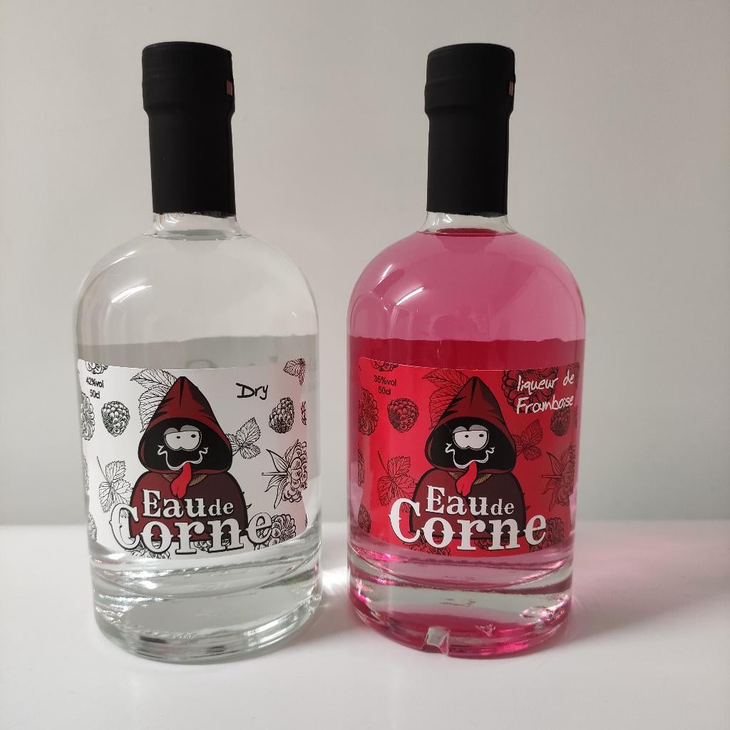 Bouteilles Eau de Corne Brasserie La Corne  Brasserie d'Ebly, Enlèvement, Bouteille(s)