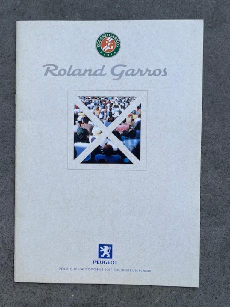 Catalogue gamme Peugeot "Roland Garros" 1999, Enlèvement ou Envoi, Comme neuf, Peugeot