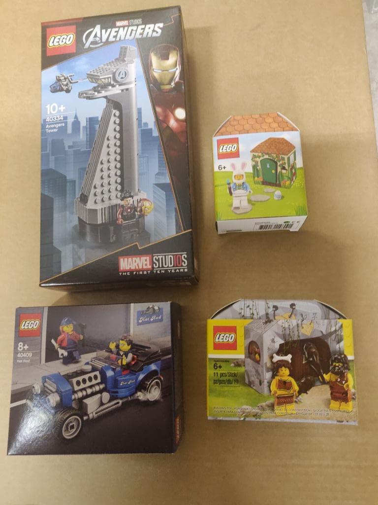 Lego polybags, kleine dozen, promotiedozen, Ophalen of Verzenden, Nieuw, Complete set, Lego