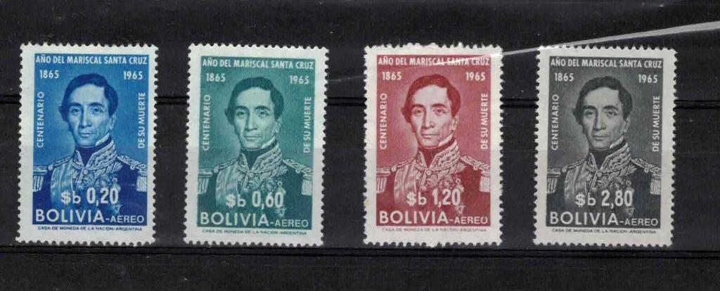 postzegels belgie bolivie luchtpost nrs 235/38 xx, Postzegels en Munten, Postzegels | Europa | België, Verzenden, Orginele gom