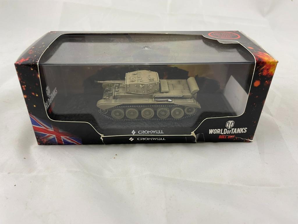 World of Tanks Roll out Cromwell Diecast schaal 1/72, Overige merken, Gebruikt, Ophalen of Verzenden, Tank