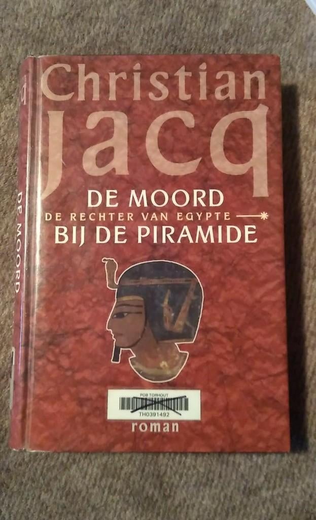 Christian Jacq De moord bij de piramide, Livres, Enlèvement ou Envoi, Christian Jacq