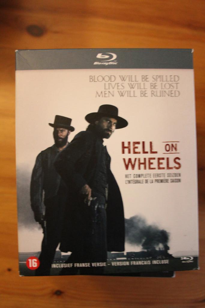 Hell on wheels  seizoen 1-2-4      Blu-ray   knappe serie, CD & DVD, DVD | TV & Séries télévisées, À partir de 16 ans, Enlèvement ou Envoi
