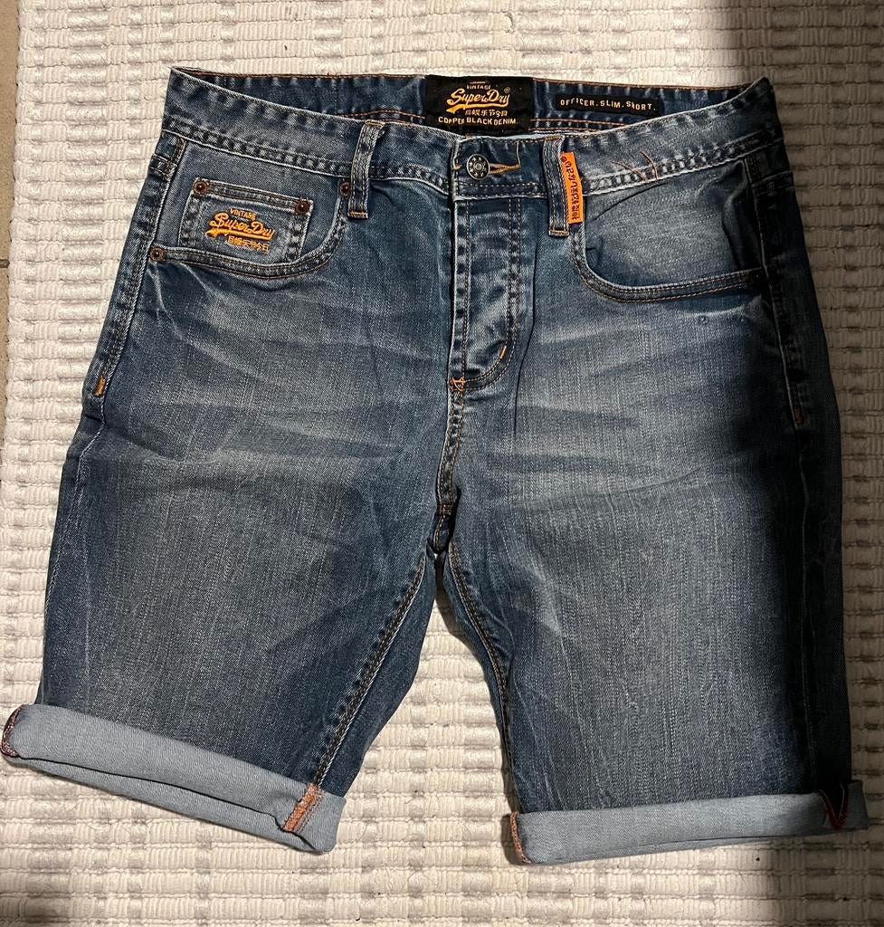 Jeans short heren Superdry maat 32, Kleding | Heren, Ophalen of Verzenden