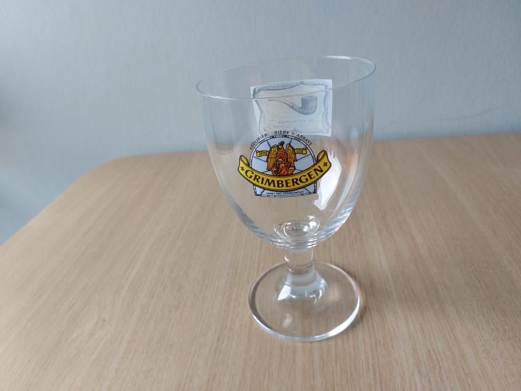 Verre à bière Grimbergen Magritte, Collections, Enlèvement ou Envoi, Comme neuf, Verre à bière