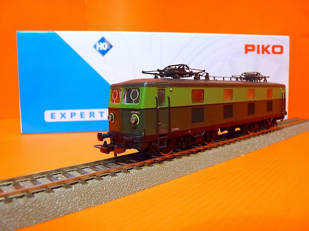 Elektrische locomotief type 120.003 NMBS - PIKO 96566 H0, Nieuw, NS, Gelijkstroom, Locomotief