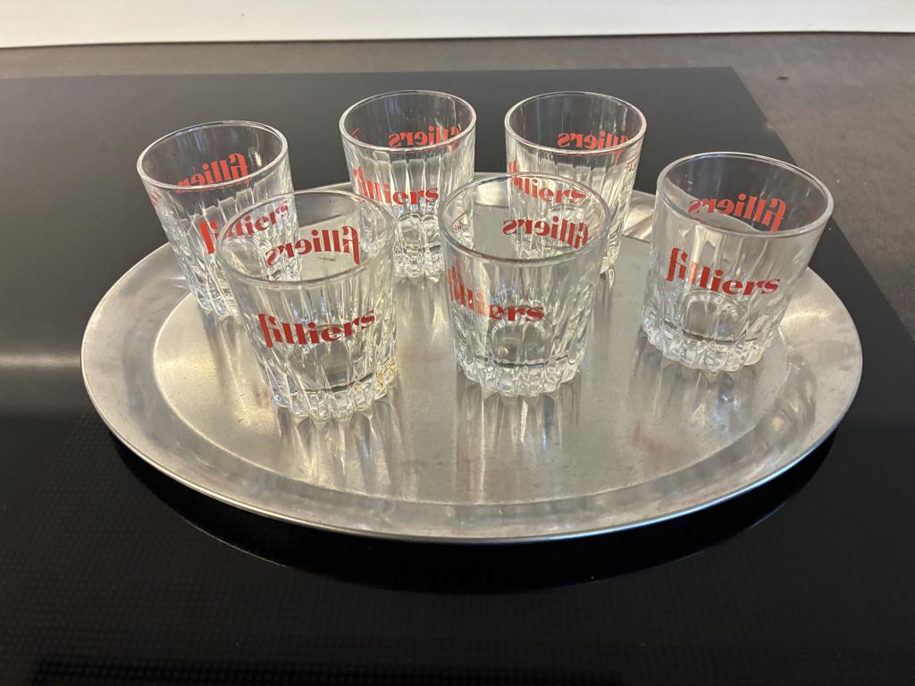 Filliers jeneverglaasjes - shotjes, Ophalen, Nieuw, Borrel- of Shotglas