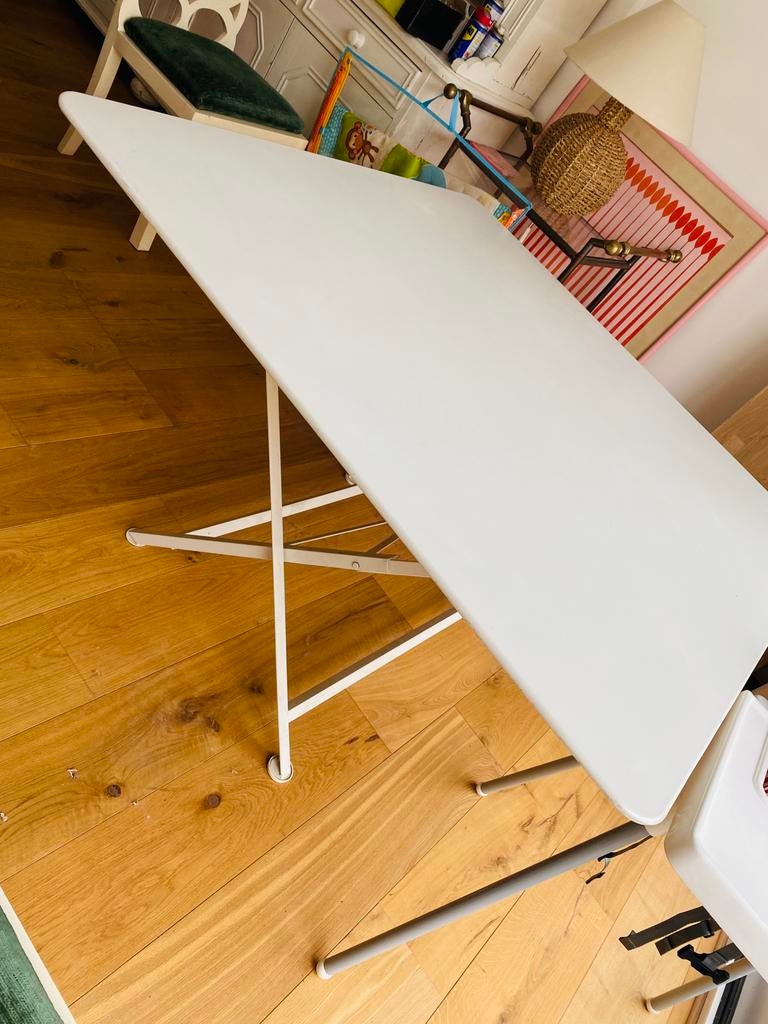 Table Fermob, METAL blanc, Huis en Inrichting, Bureaus, Gebruikt, Ophalen