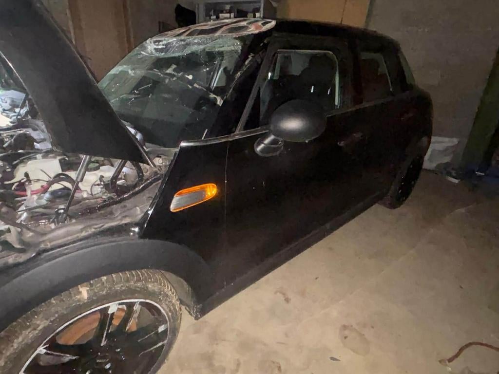 Mini accidentée, Auto's, Mini, Blauw, Bedrijf, Handgeschakeld, Te koop