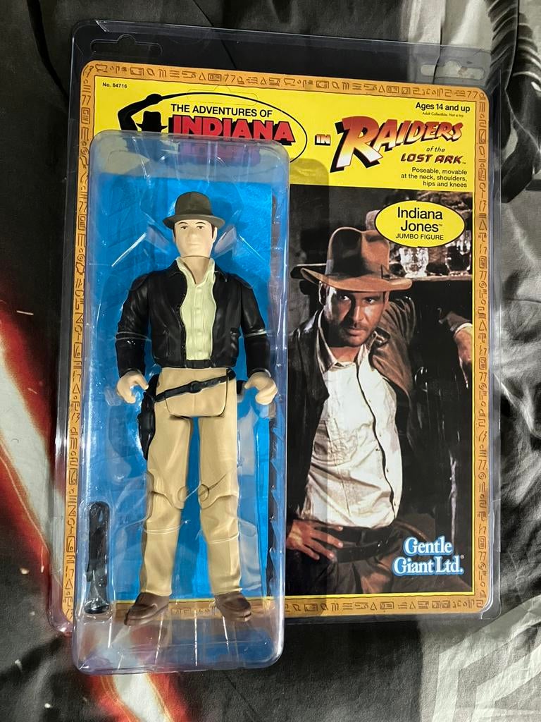 Indiana Jones Gentle Giant 12” Jumbo Kenner MOC, Ophalen of Verzenden, Nieuw