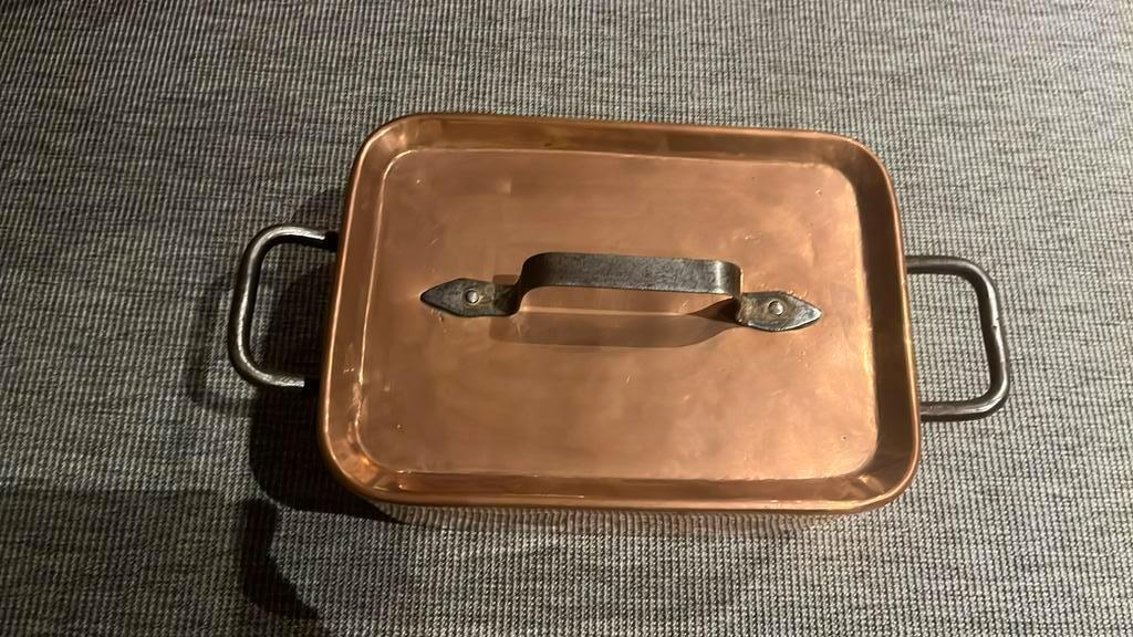 Casserole / plat cuivre, Enlèvement, Utilisé