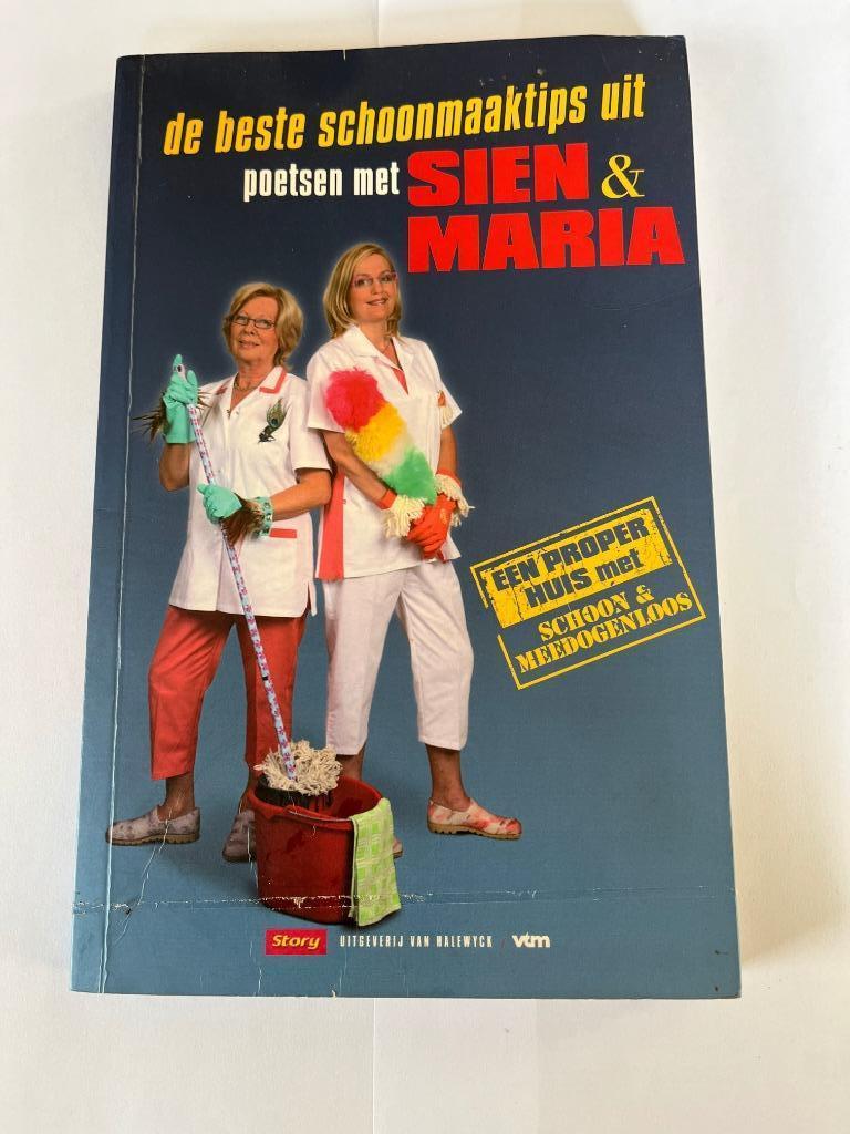 Boek de beste schoonmaaktips Sien&Maria, Boeken, Ophalen of Verzenden, Zo goed als nieuw, Andere