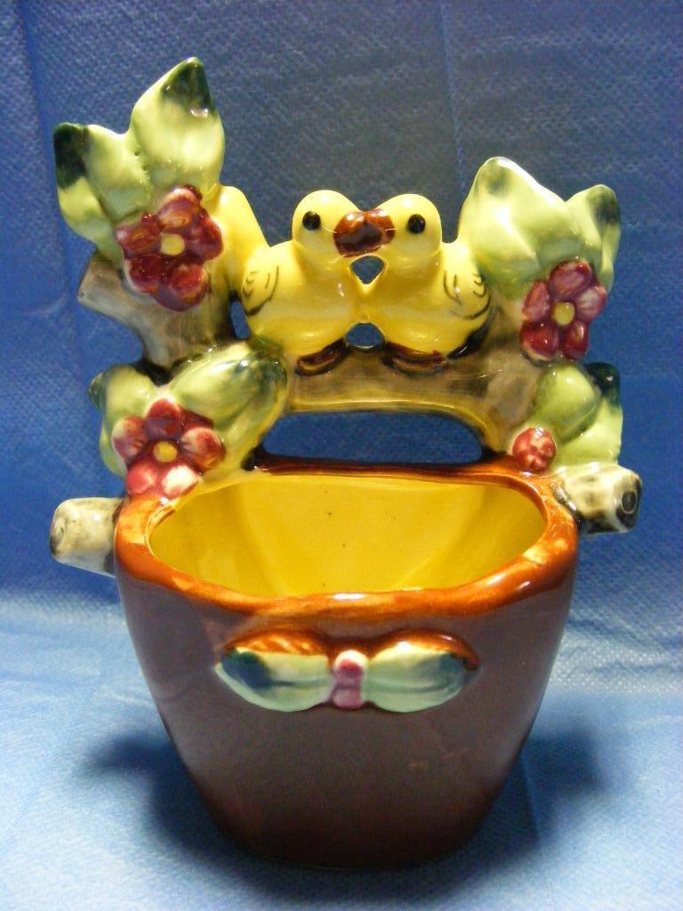 porcelaine - oiseaux avec un nid, Enlèvement ou Envoi