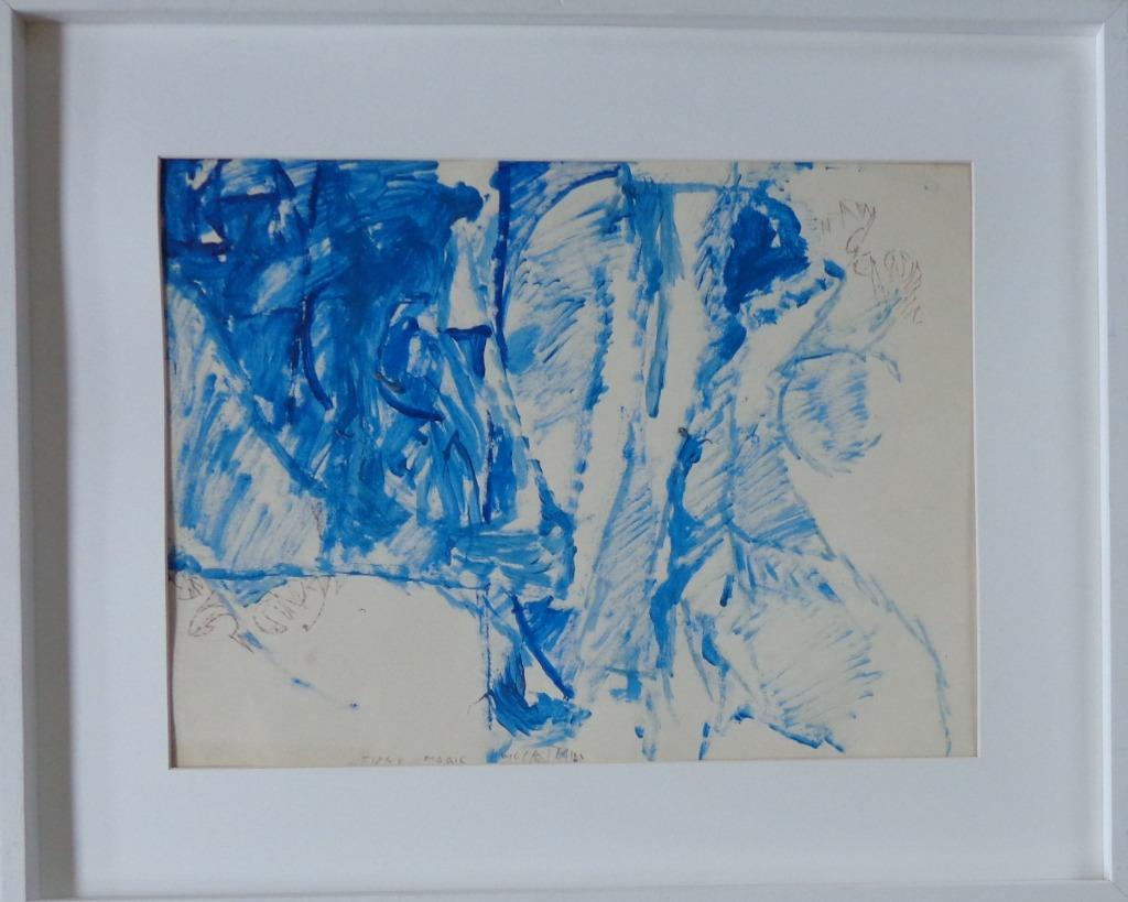 JOCHEN SEIDEL / MAGIC MOUNTAIN / ORIGINEEL WERK 68x83cm KAD, Enlèvement