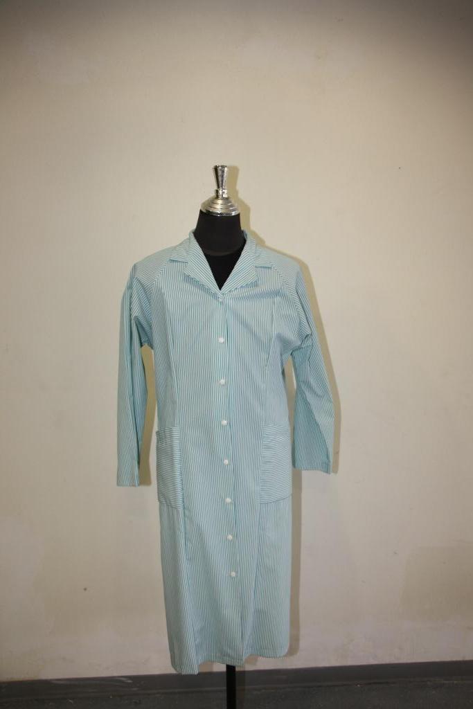 Alsico  groen witte schort LM, Ophalen of Verzenden, Nieuw, Groen, Schort