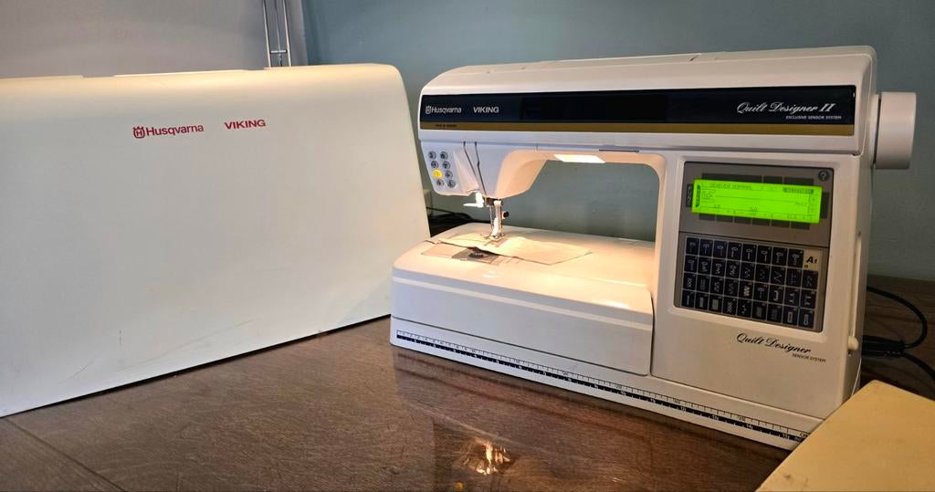 Husqvarna Viking Quilt Designer II - zeer goed!!, Hobby en Vrije tijd, Naaimachines en Toebehoren, Naaimachine, Husqvarna, Ophalen