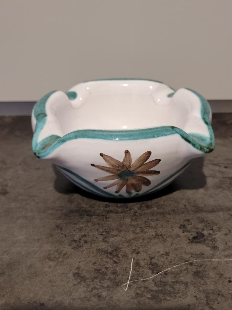 cendrier céramique robert picault vallauris, Antiquités & Art, Antiquités | Céramique & Poterie, Enlèvement ou Envoi