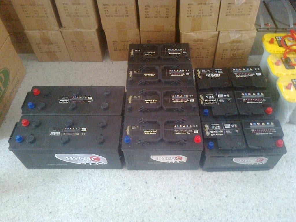 Woonbatterij halftractie batterij 90ah/12v dynac, Auto-onderdelen, Ophalen, Nieuw