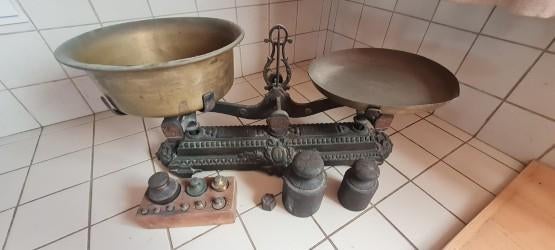 Balance type Roberval 10 kg, Enlèvement