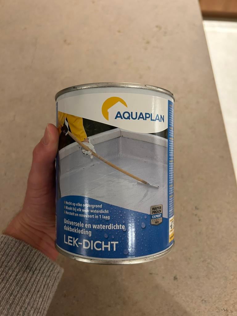 Aquaplan Lek-Dicht 0,75L, Doe-het-zelf en Bouw, Ophalen, Overige materialen, Overige kleuren, Overige typen