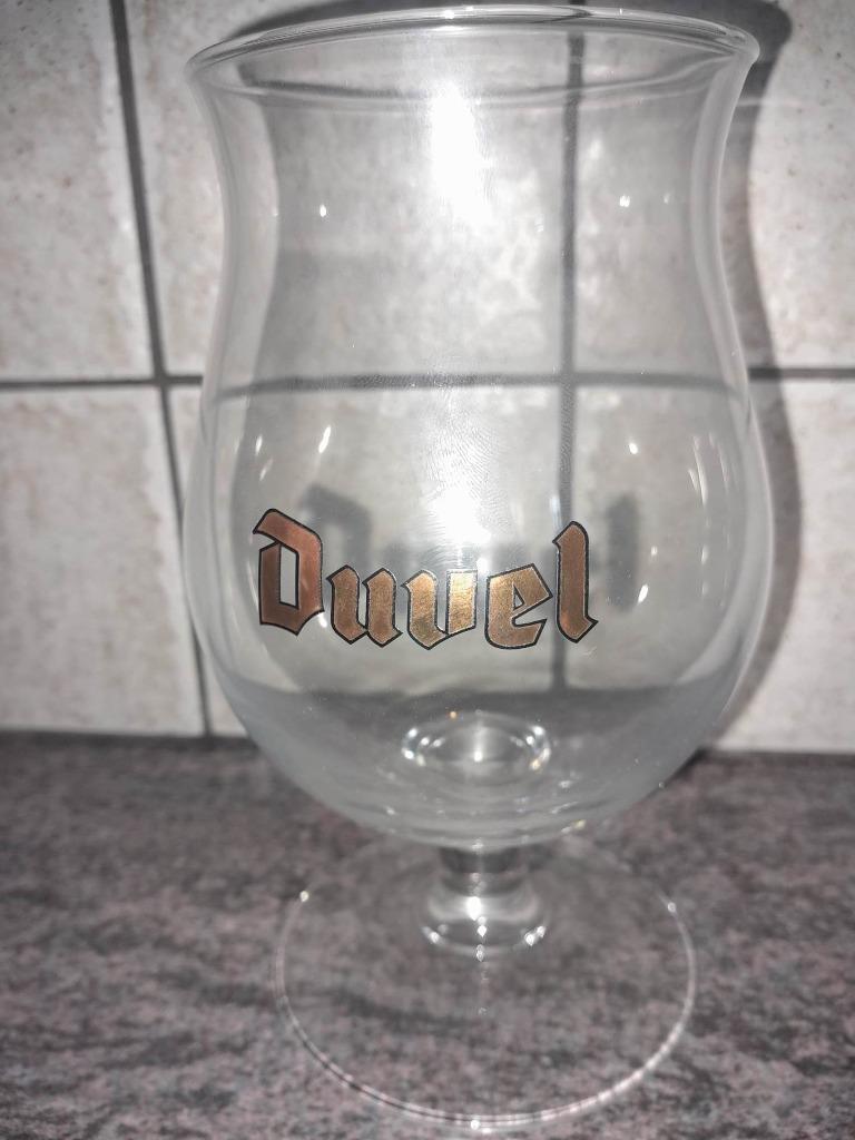 Verres à bière Duvel, Leffe classique, Tarot Lindemans, Enlèvement, Comme neuf, Verre à bière