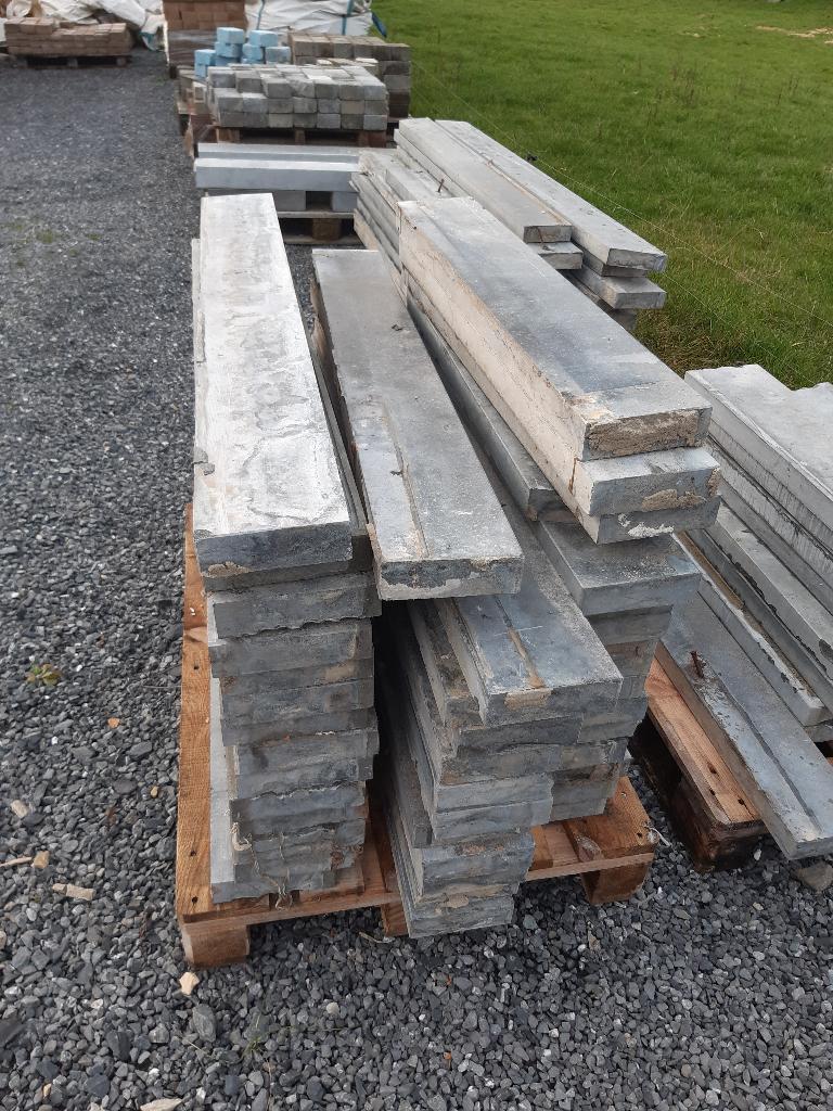 Seuils en pierre petit granit de Belgique, Bricolage & Construction, Enlèvement, Utilisé, Pierres naturelles