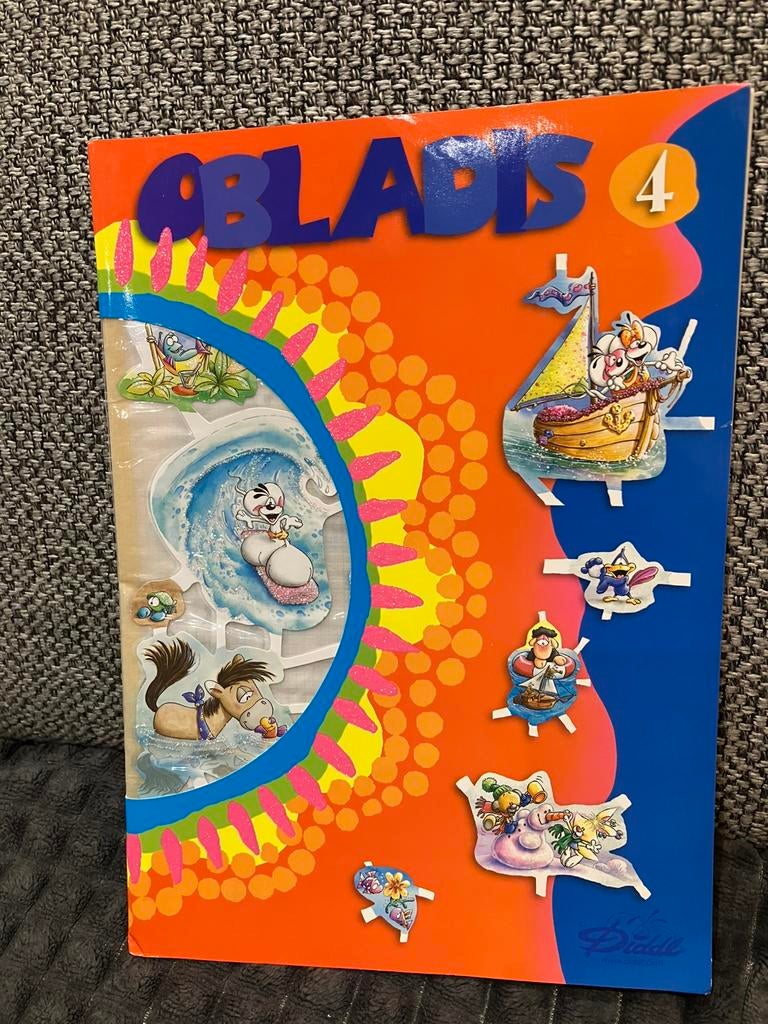 Diddl Obladis numéro 4 Diddl amis 3 x 2 feuilles identiques, Collections, Diddl, Enlèvement ou Envoi, Diddl