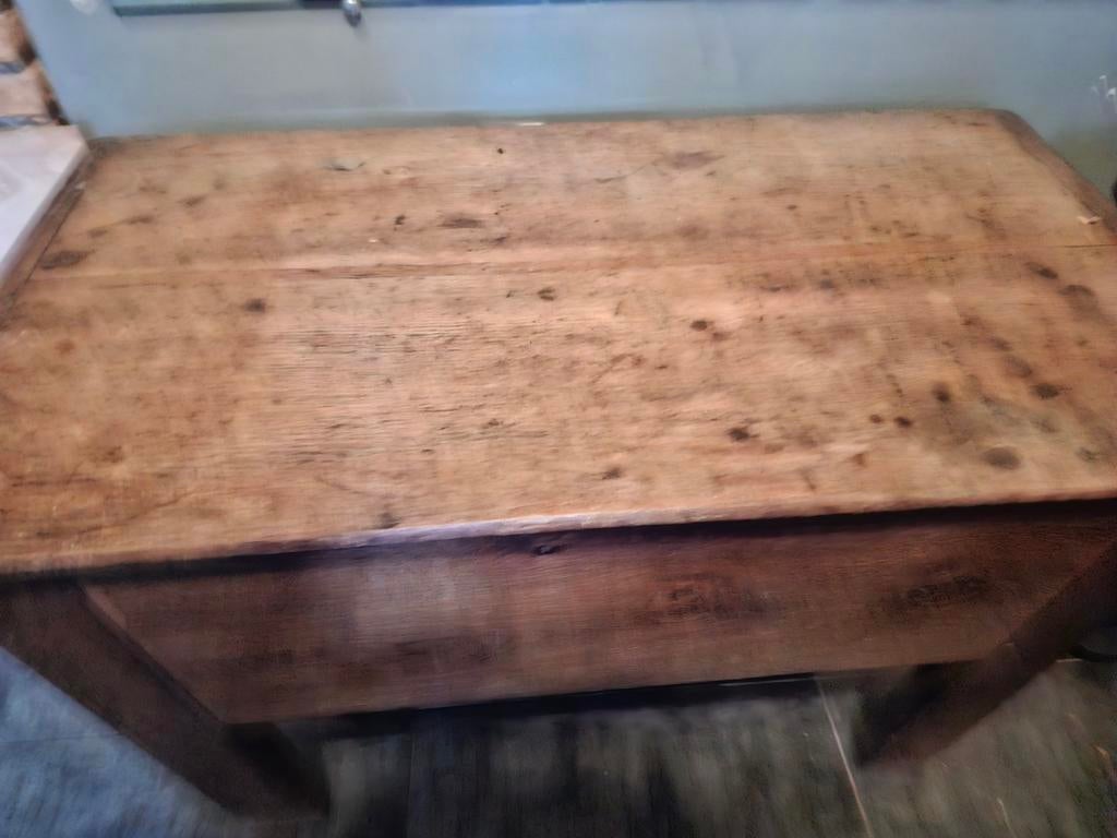 Meuble Petrin en bois 1m20 de long, Enlèvement