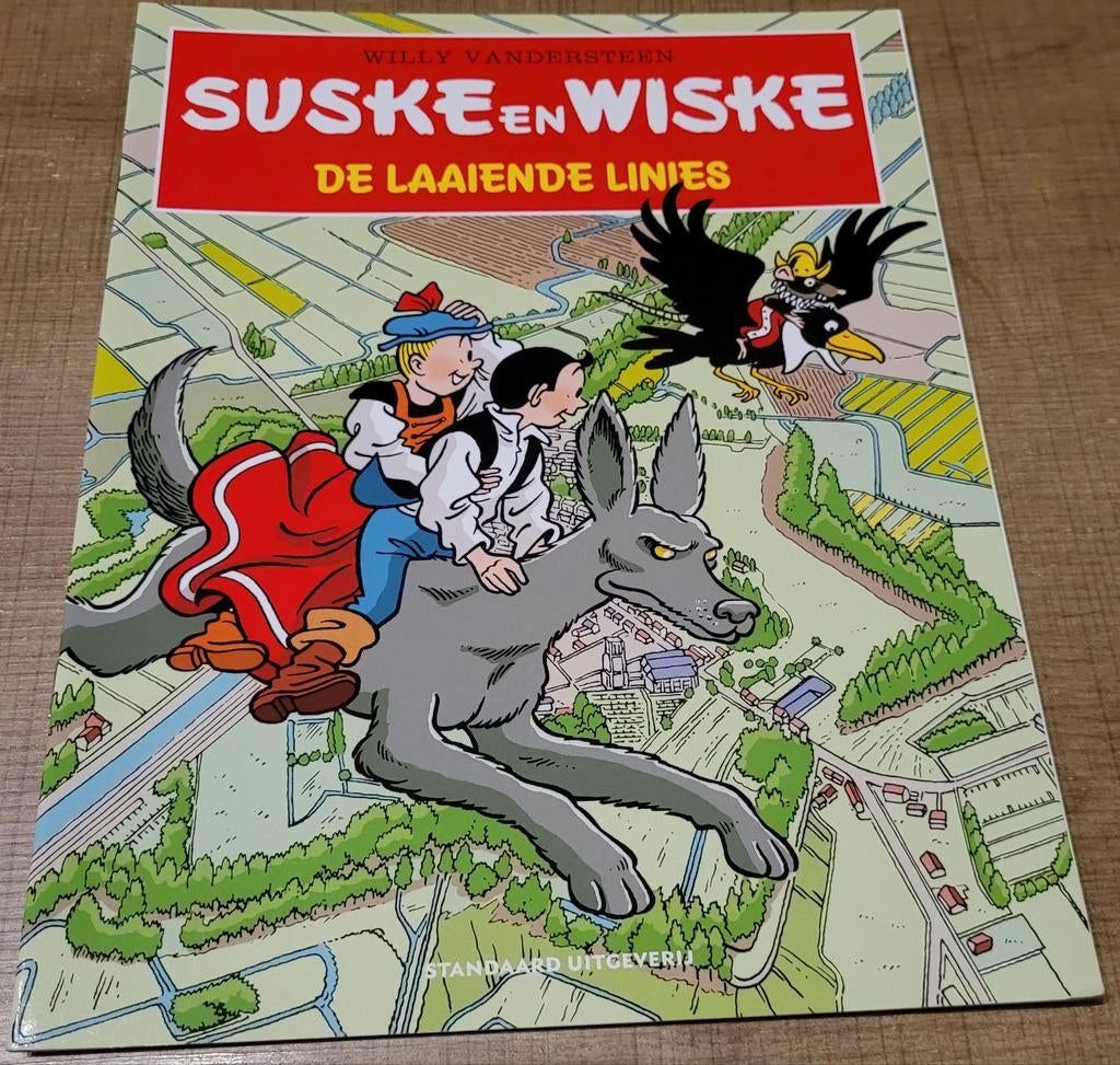 Suske en Wiske - De laaiende linies, Eén stripboek, Ophalen of Verzenden, Zo goed als nieuw