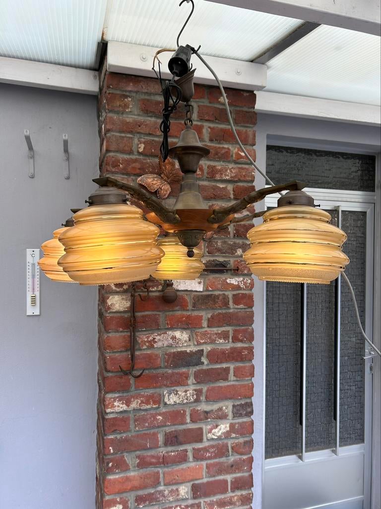 Lustre ancien, Enlèvement, Utilisé, Vintage