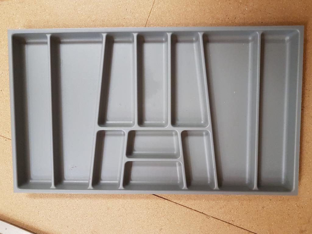 Besteklade, Ophalen, Zo goed als nieuw, Kunststof, Bestekset