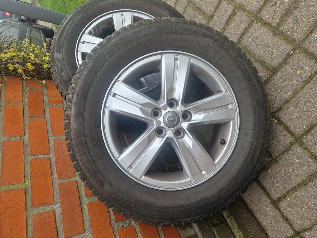winterwielen opel mokka 5x105, Auto-onderdelen, Banden en Velgen, Ophalen, Velg(en)