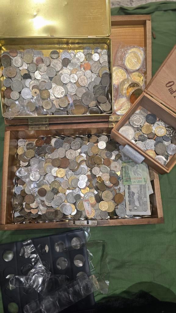 Une importante collection de pièces très rares,, Enlèvement, Argent