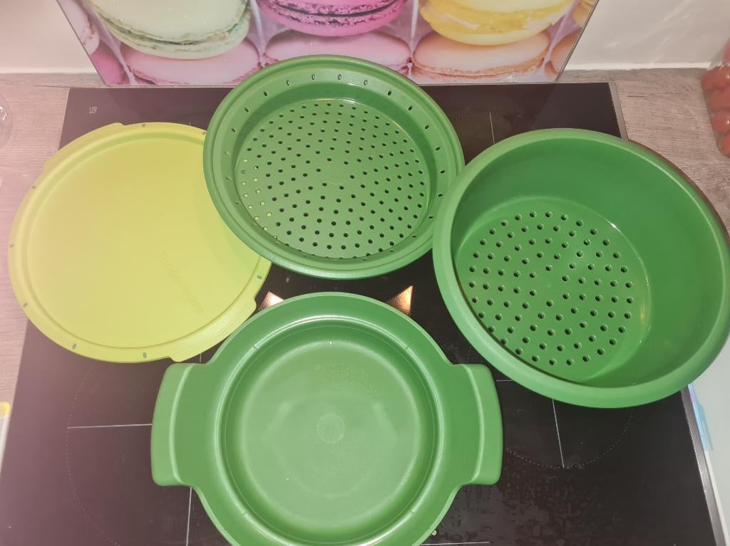 Tupperware Microvap, Ophalen of Verzenden, Zo goed als nieuw, Groen