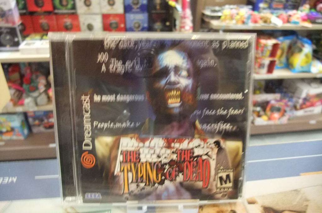 typing of the dead ntsc, Games en Spelcomputers, Games | Sega, Zo goed als nieuw, Saturn of Dreamcast, Overige genres, 1 speler