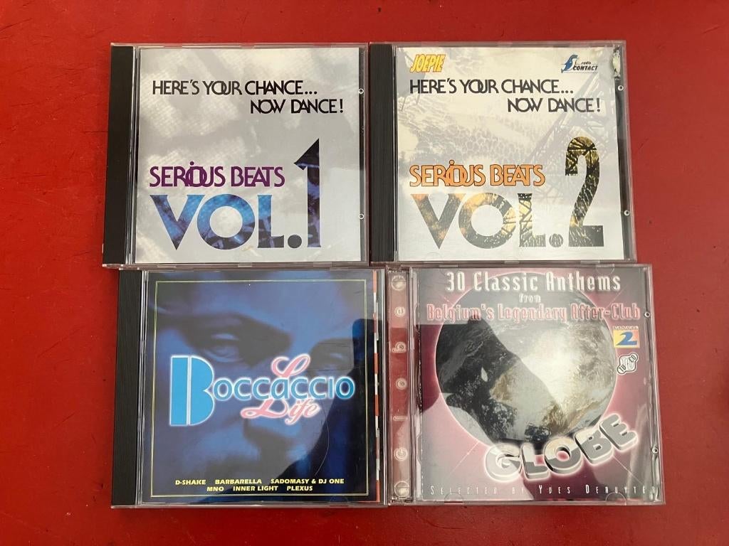 serious beats vol. 1 vol. 2 - boccaccio life - globe cd, Enlèvement ou Envoi