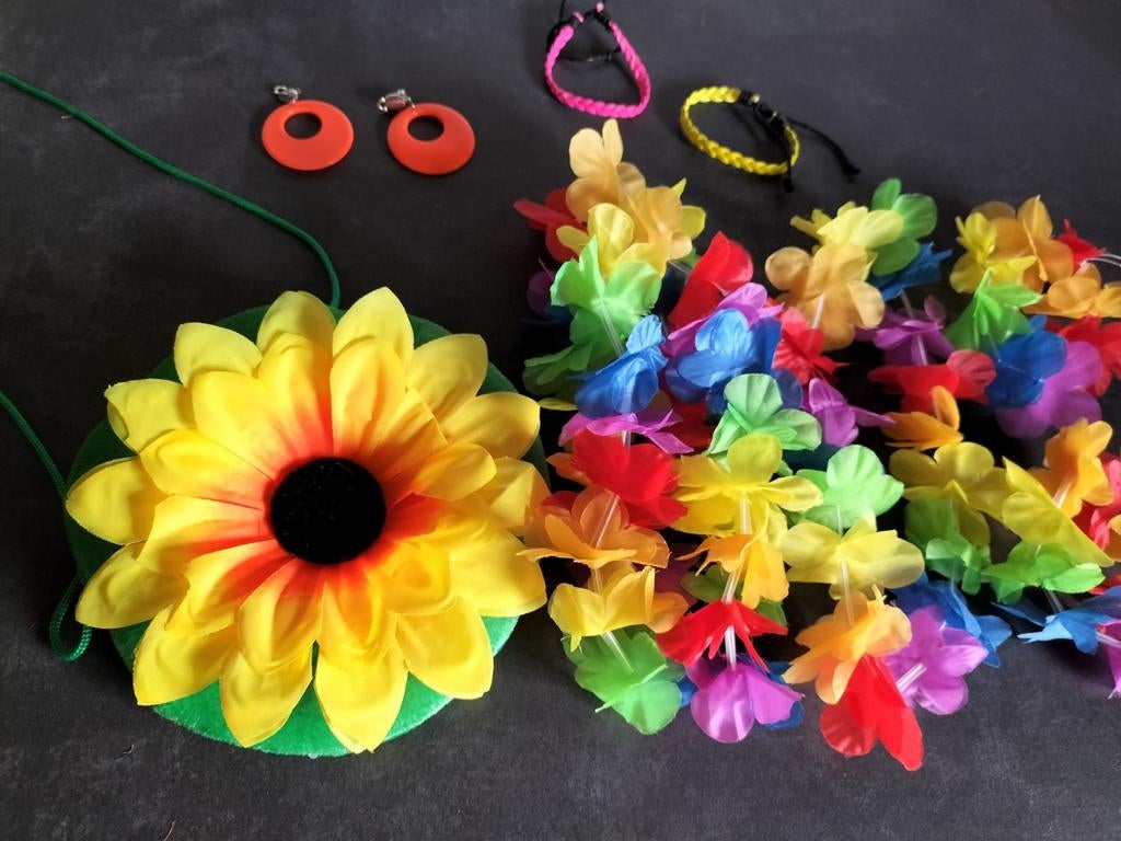 Flower power mode en accessoires en handtasje, Kleding | Dames, Flower power, Ophalen, Nieuw, Accessoires