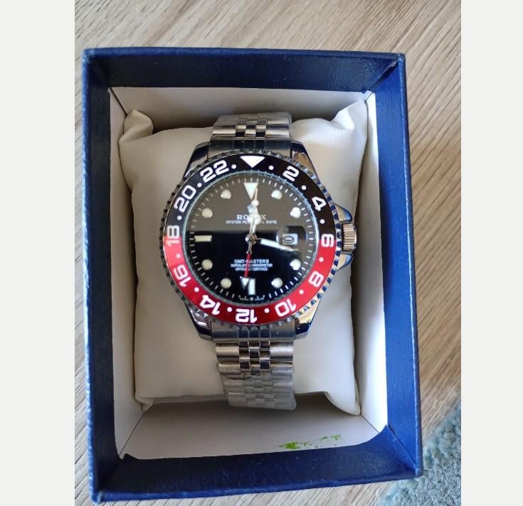 Rolex Master ll Coke neuf dans sa boîteFonctionne bien, con, Rolex, Enlèvement ou Envoi, Acier, Acier