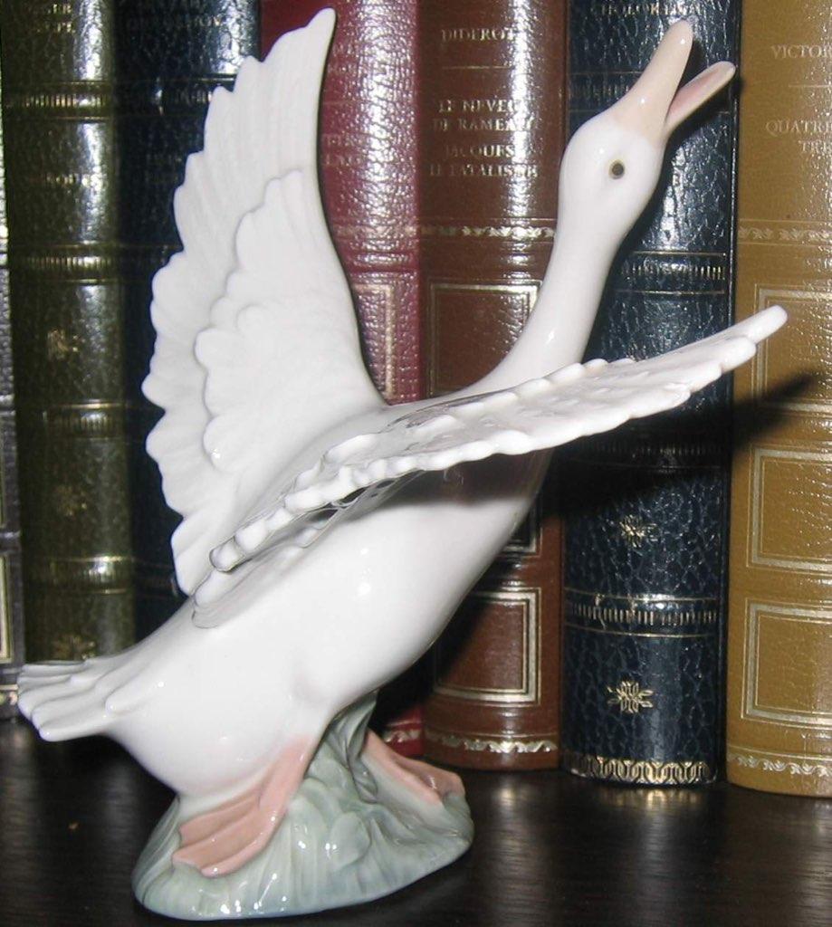 BEELD GANS LADDRO, Antiek en Kunst, Ophalen