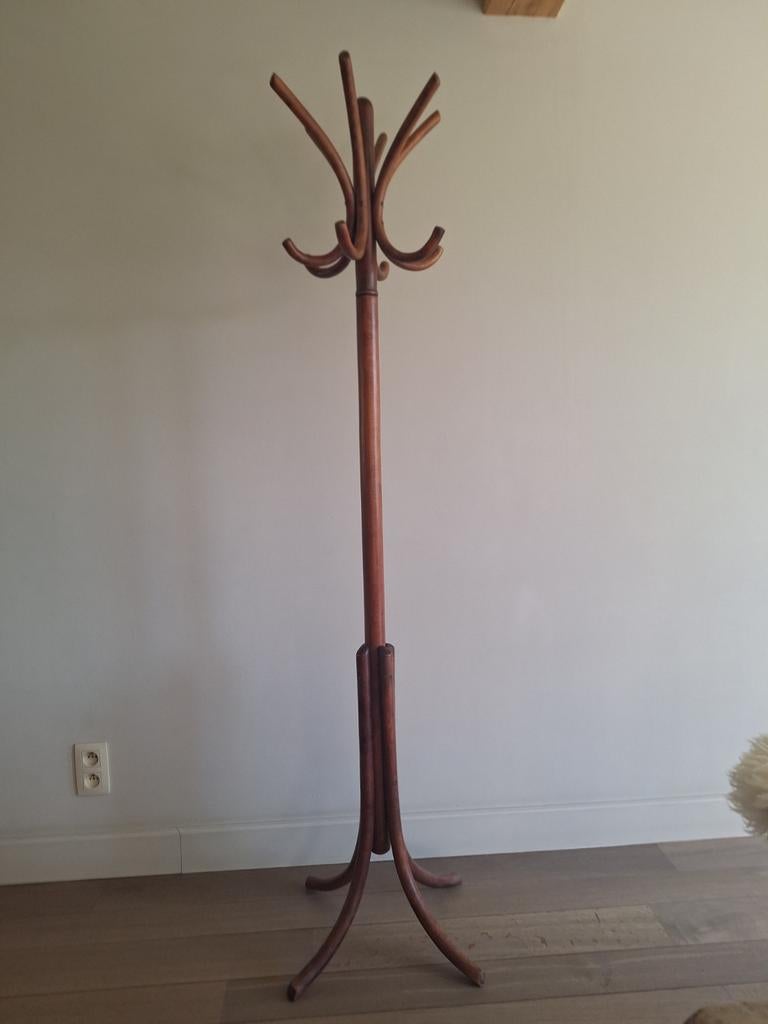 Vintage kapstok in teak- hout, Ophalen, Hout