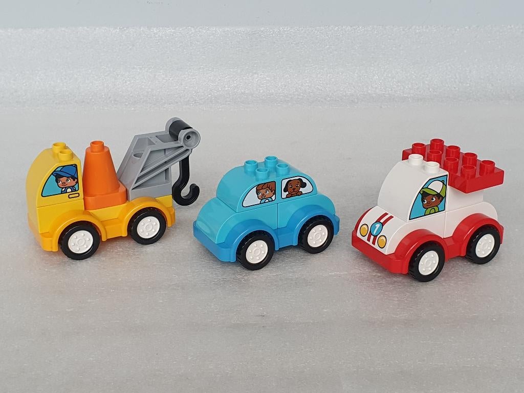 Lego Duplo 10883 - 10860: Mijn Eerste Sleepwagen & Racewagen, Kinderen en Baby's, Speelgoed | Duplo en Lego, Gebruikt, Duplo, Ophalen of Verzenden