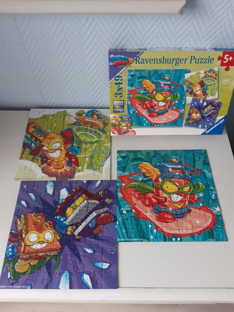Leuke Super Zings puzzels 3 in 1 doos, Ophalen