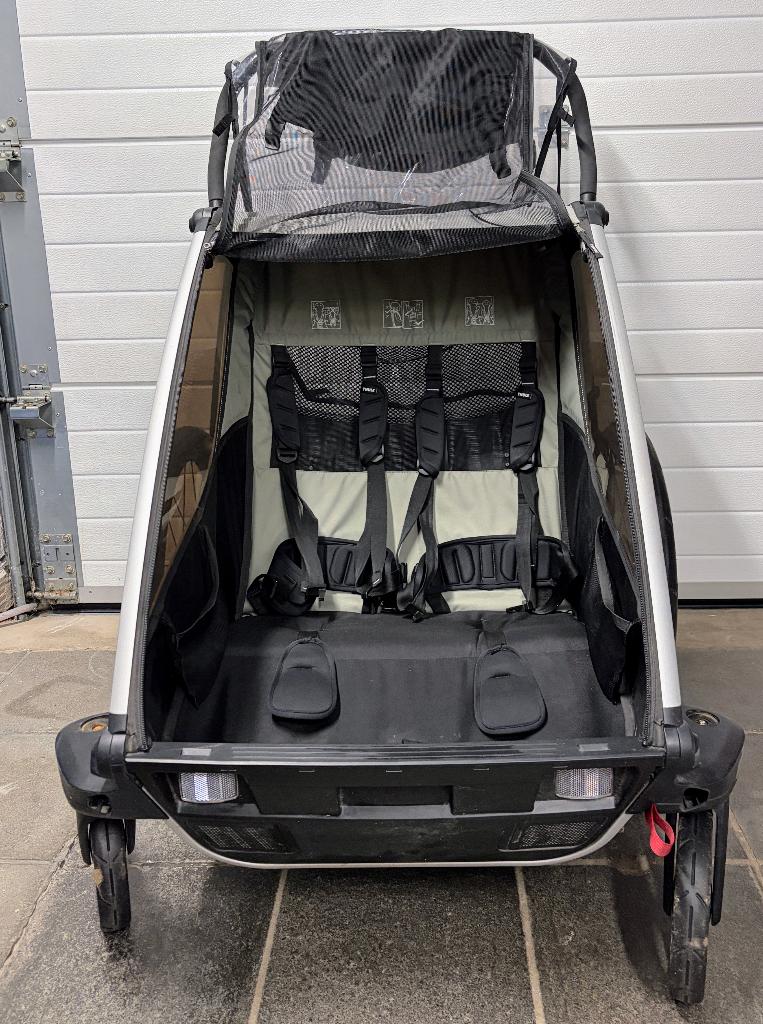 Thule Chariot Lite 2, Fietsen en Brommers, Ophalen, Gebruikt, Opvouwbaar, Thule