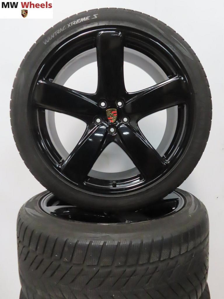 Originele Porsche Macan 21 inch velgen Classic winterbanden, Pneus et Jantes, Pneus hiver, 265 mm, -